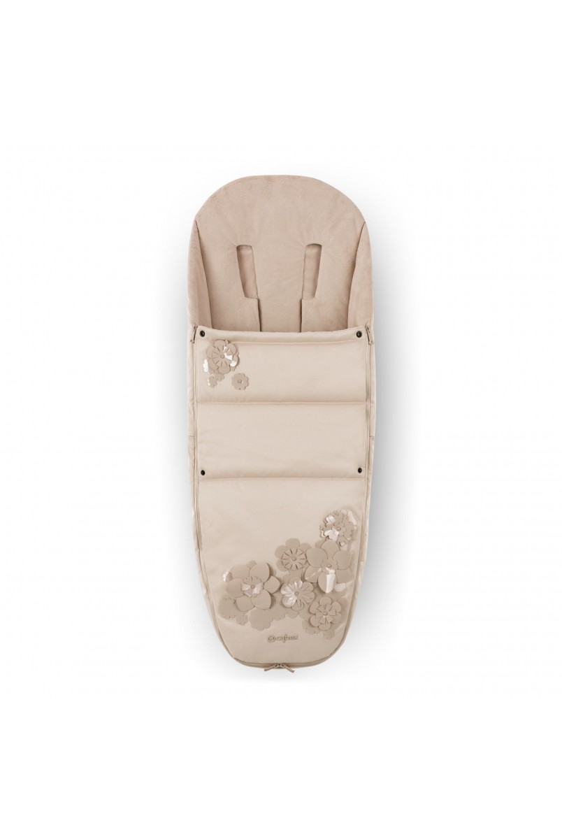 Чехол для ног Platinum Simply Flowers Beige