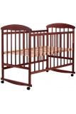 Детская кроватка Наталка Ольха Темная 120x60 см