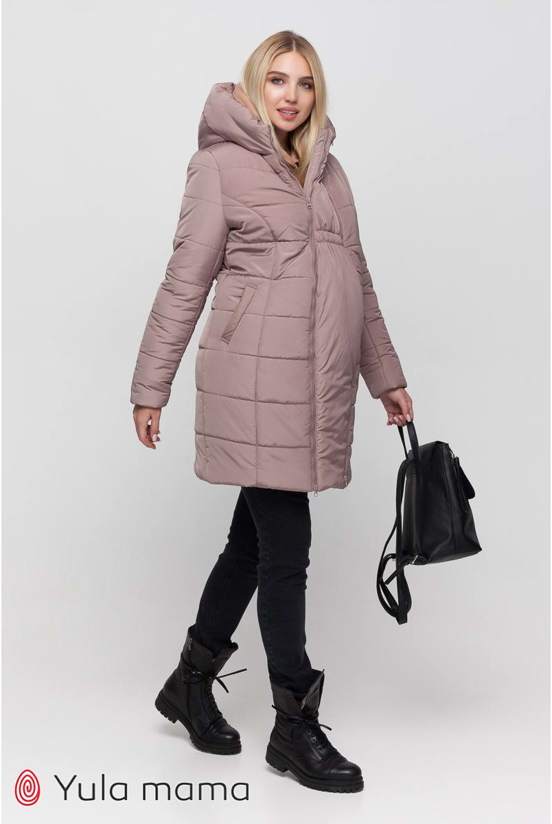 Зимове слінго-пальто 3 в 1 Abigail sling OW - 40.053 капучіно для вагітних