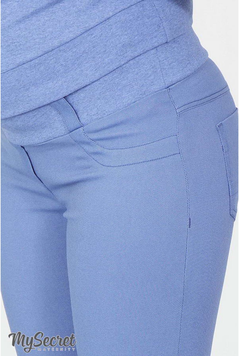 Брюки-джеггинсы Pink джинсово-голубой для беременных