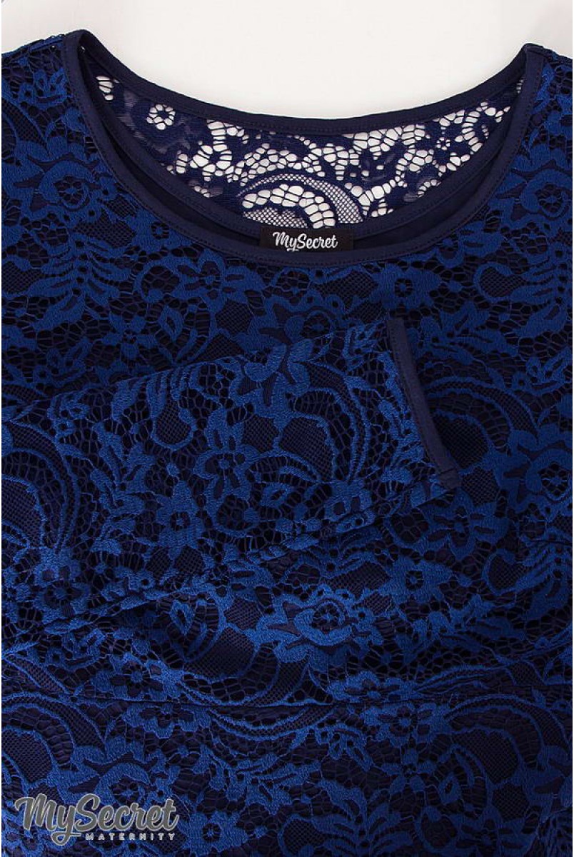 Платье Deisy темно-синий для беременных
