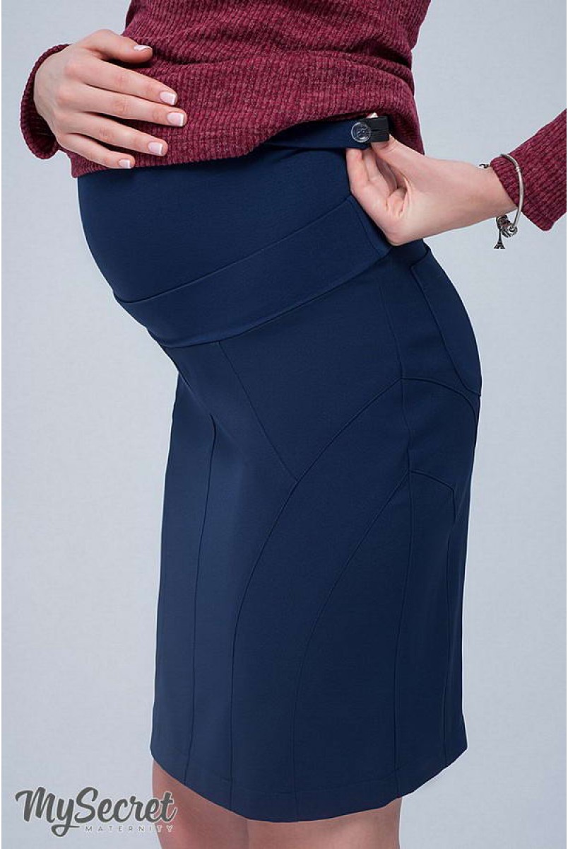 Спідниця Alma темно-синій для вагітних