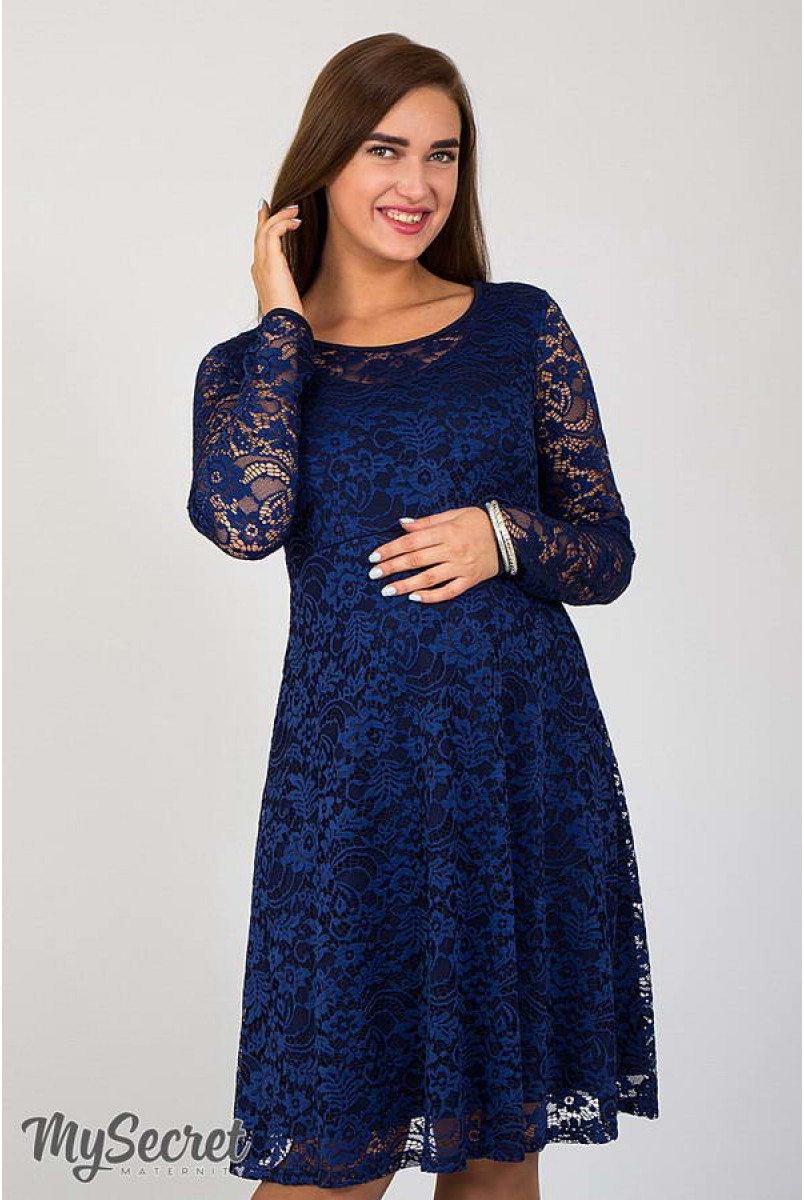 Сукня Deisy темно-синій для вагітних