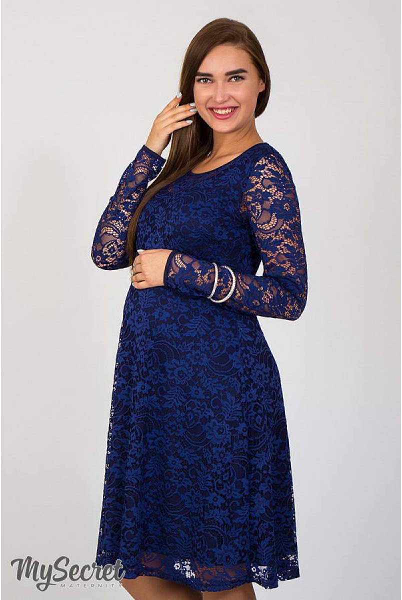 Платье Deisy темно-синий для беременных
