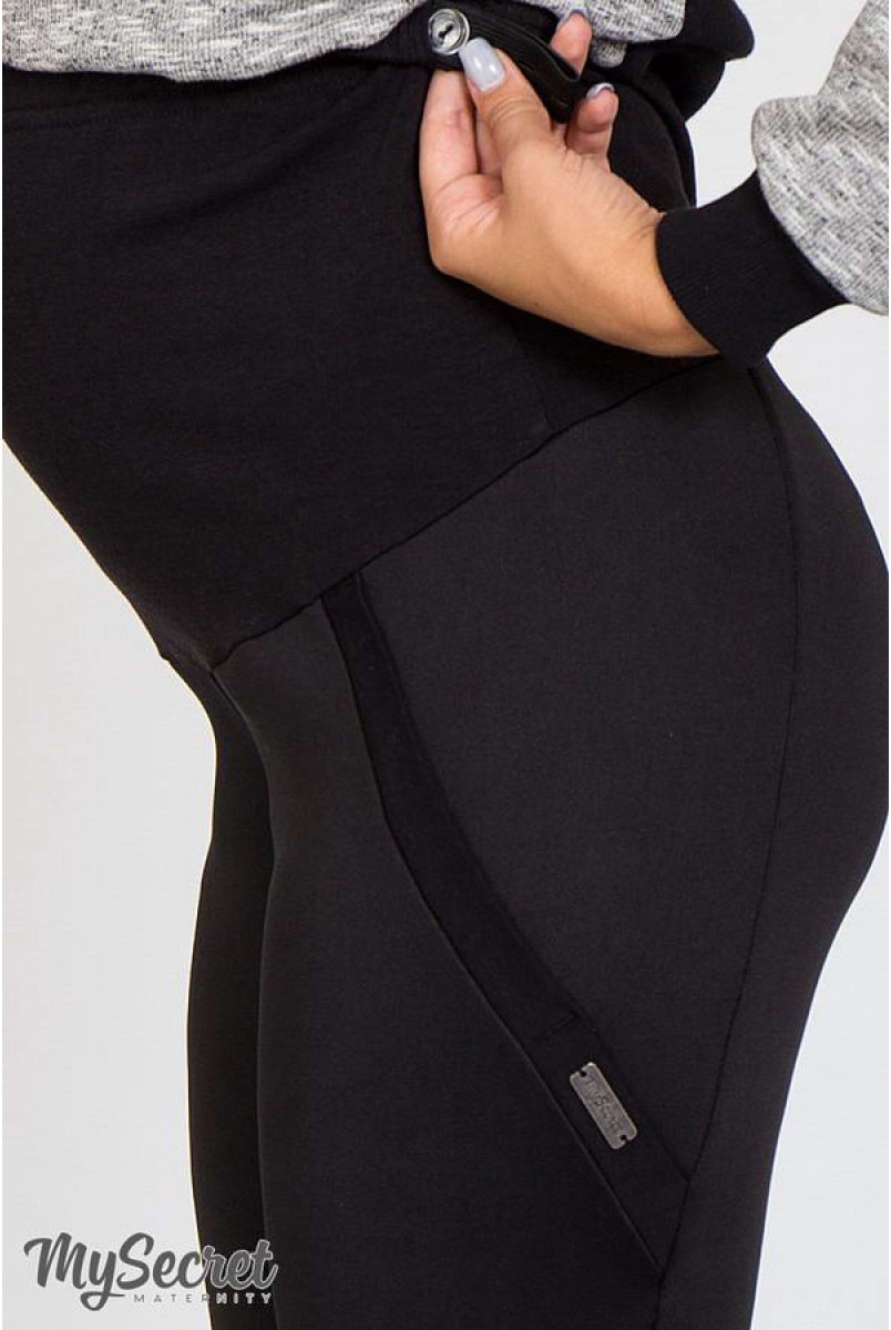Брюки-лосины DIAZ черный для беременных
