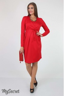 Сукня Winona червоний для вагітних і годування