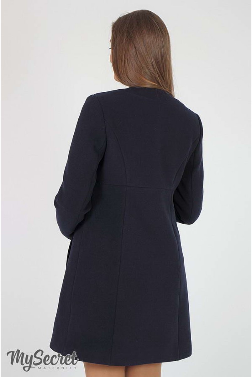 Пальто Madeleine темно-синий для беременных