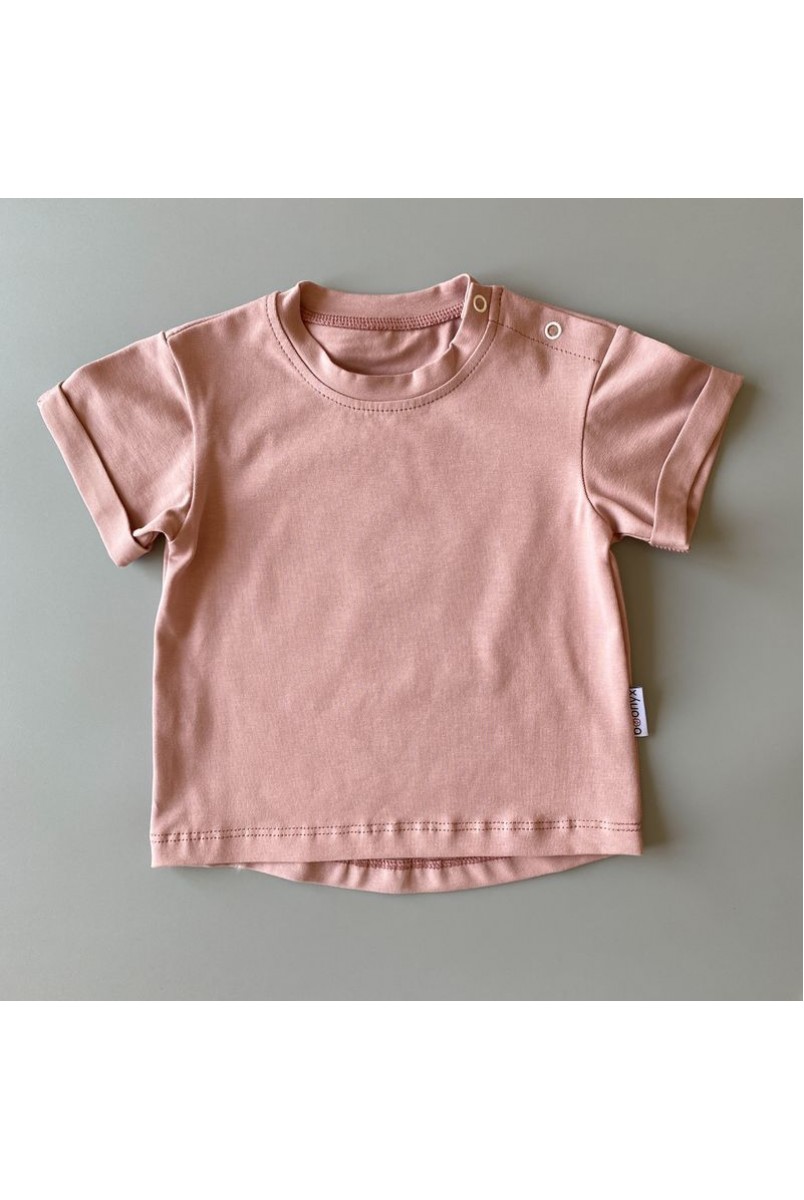 Набір футболок для дітей Boonyx Dusty Rose + Cherry Blossom