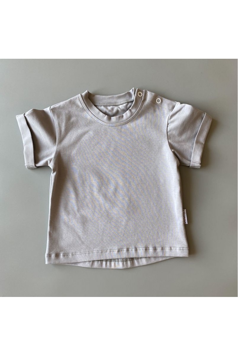Набір футболок для дітей Boonyx Basic Gray + White