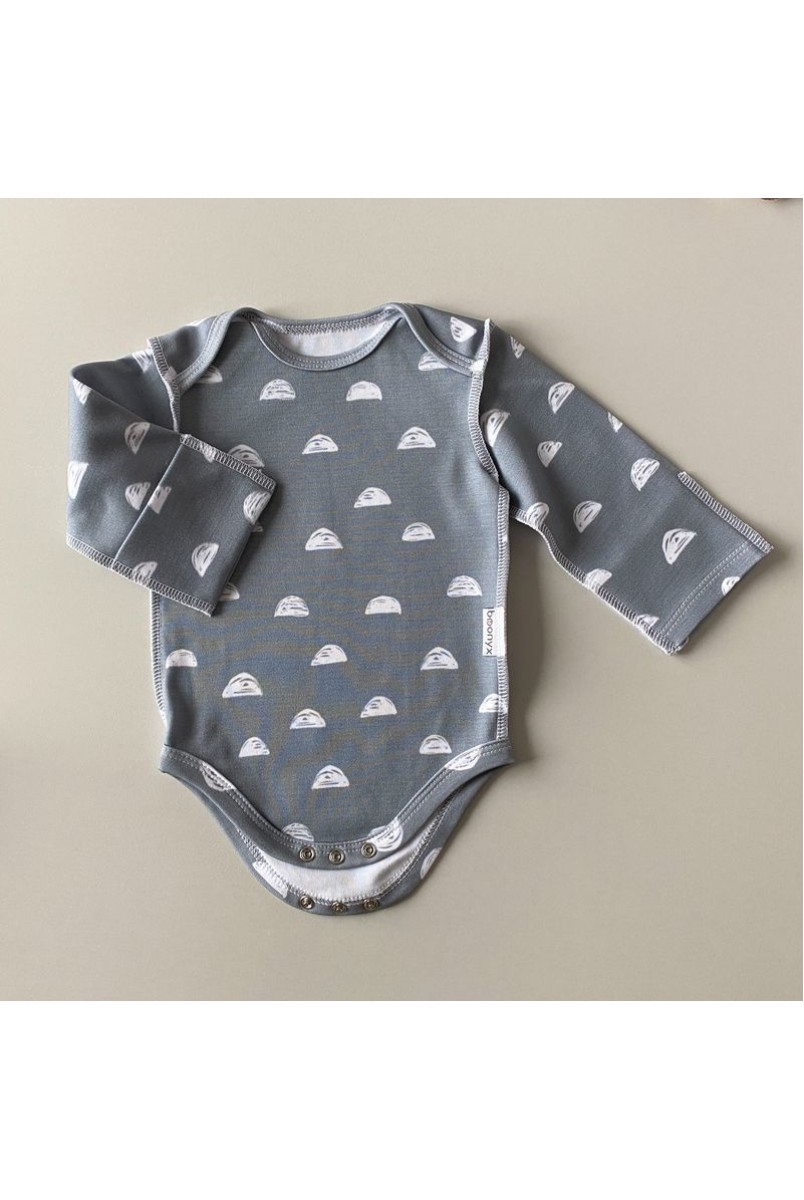 Набор боди с длинным рукавом для детей Boonyx Abstract Bright+Fly Organic