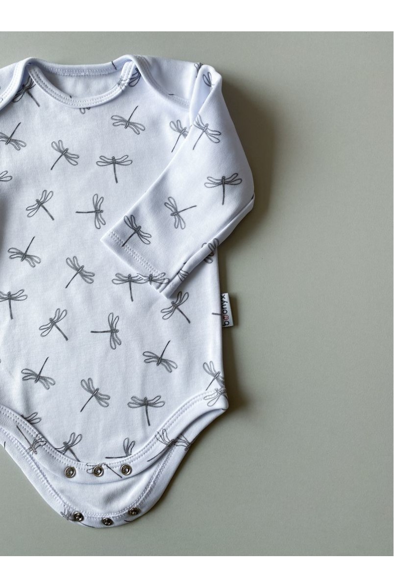 Боди с длинным рукавом для детей Boonyx Fly Organic