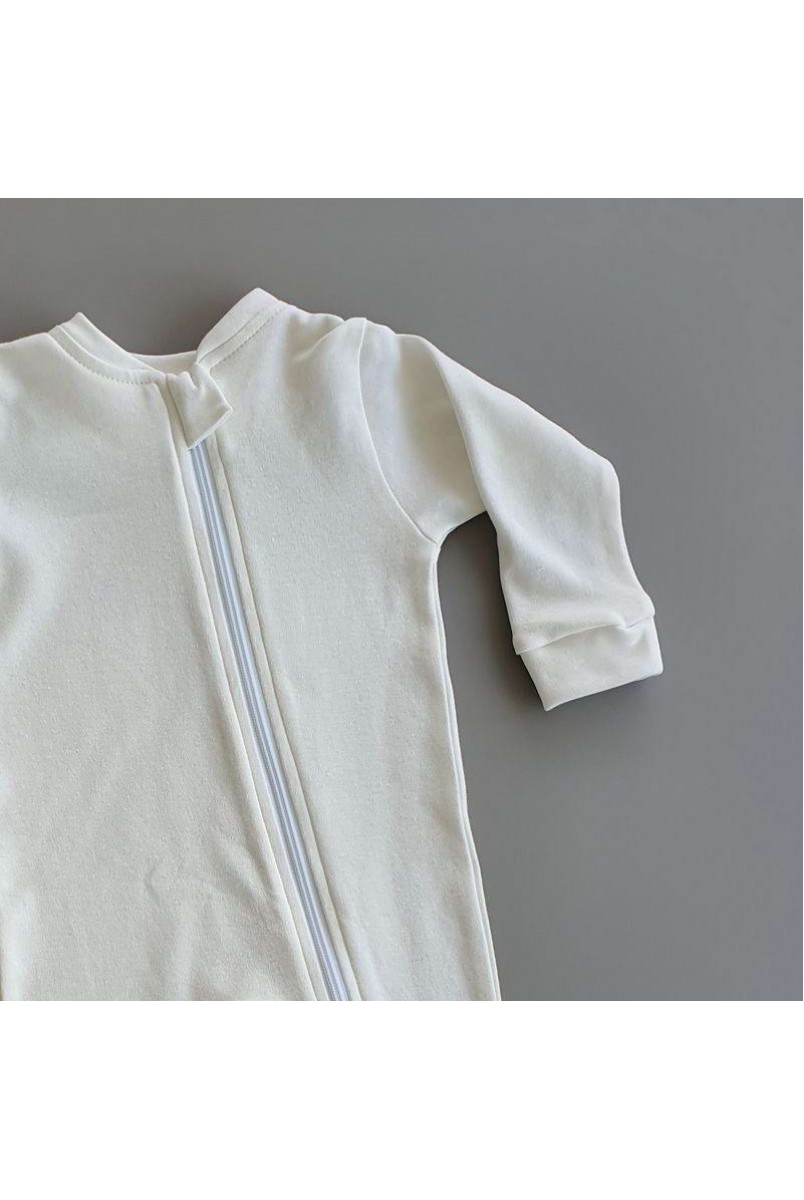 Комплект: Слип/человечек + Боди с коротким рукавом "Basic Milk"