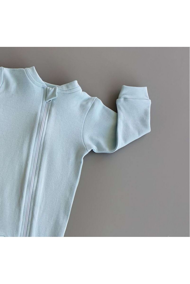 Слип/человечек однотонный "Basic Blue"