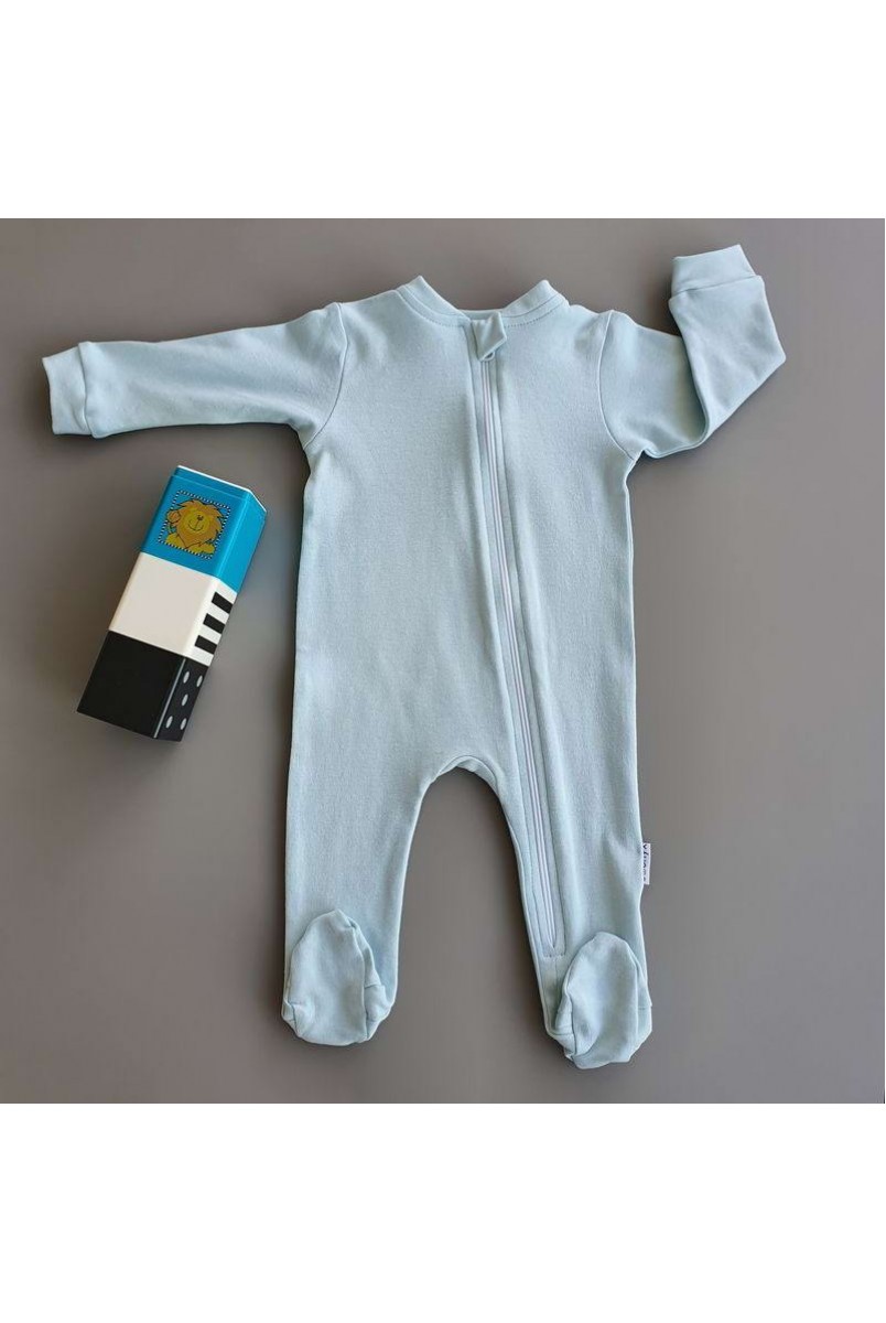 Слип/человечек однотонный "Basic Blue"