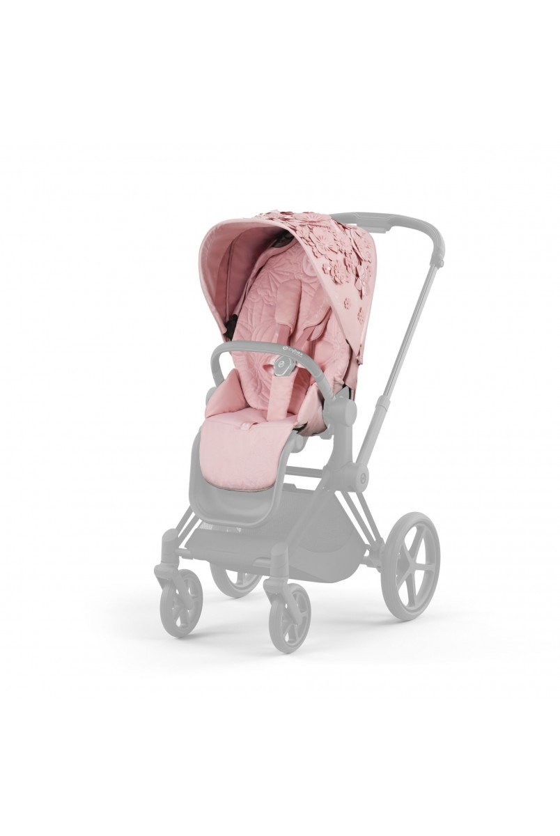 Чехол тканевый для прогулочного блока Priam Simply Flowers Pink