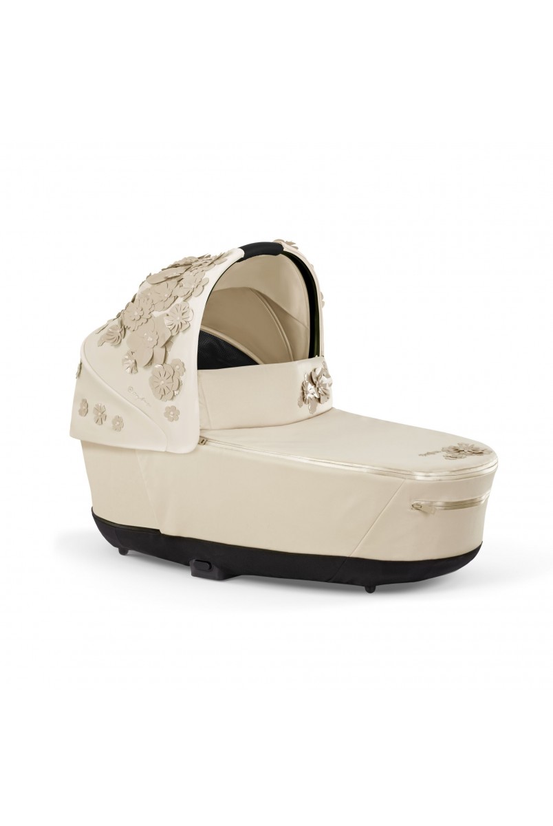 Люлька Priam Lux Simply Flowers Beige