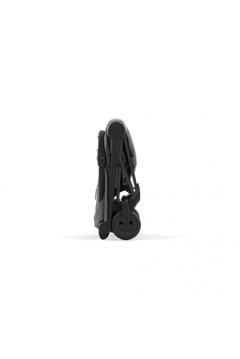 Коляска Coya Matt Black Mirage Grey