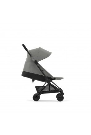 Коляска Coya Matt Black Mirage Grey