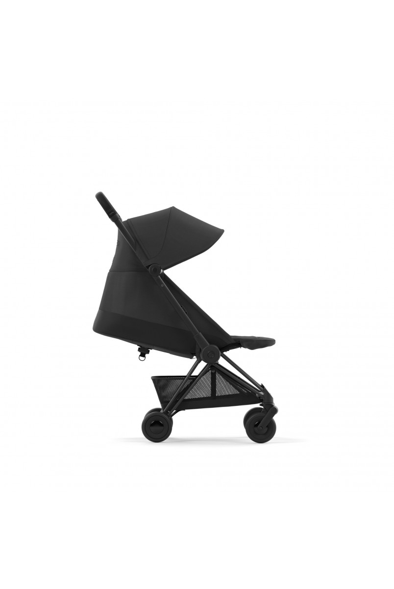 Коляска Coya Matt Black Sepia Black