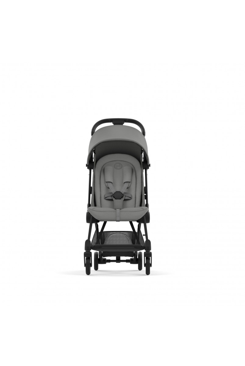 Коляска Coya Matt Black Mirage Grey