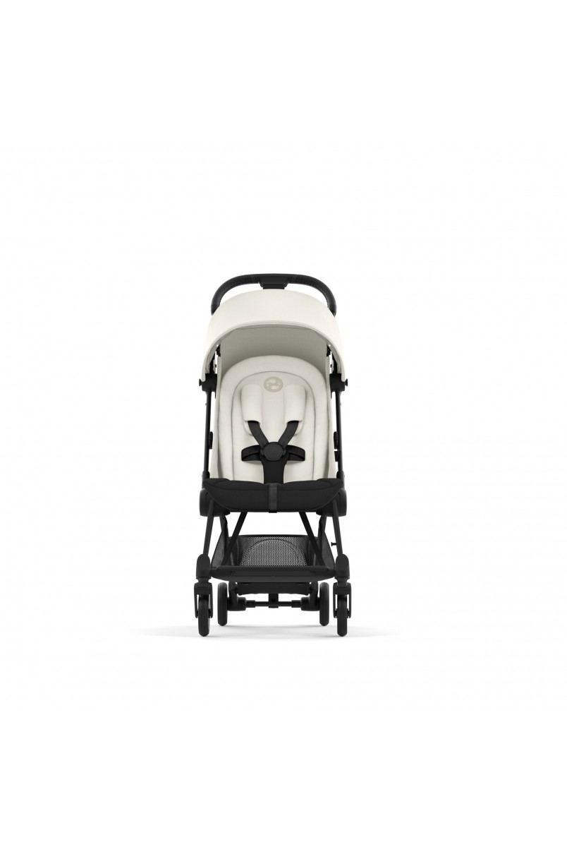 Коляска Coya Matt Black Off White