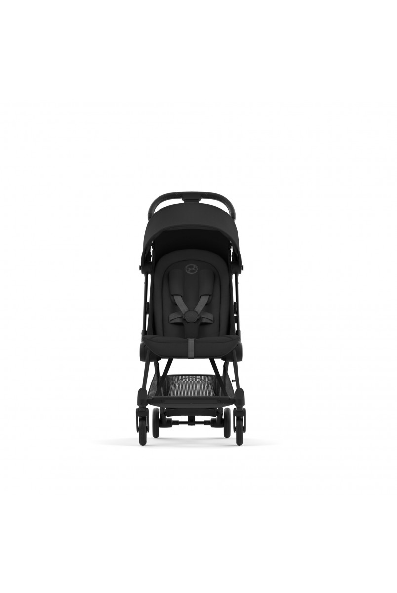 Коляска Coya Matt Black Sepia Black