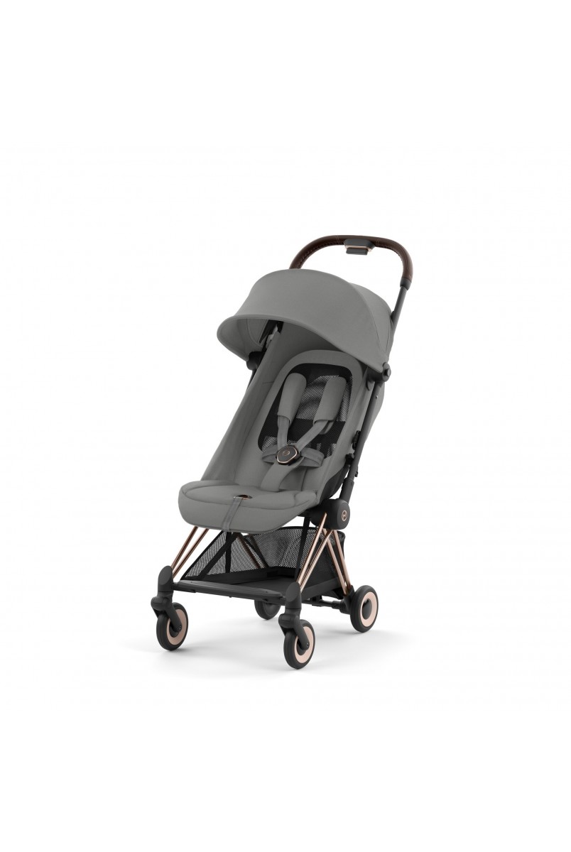 Коляска Coya Rosegold Mirage Grey