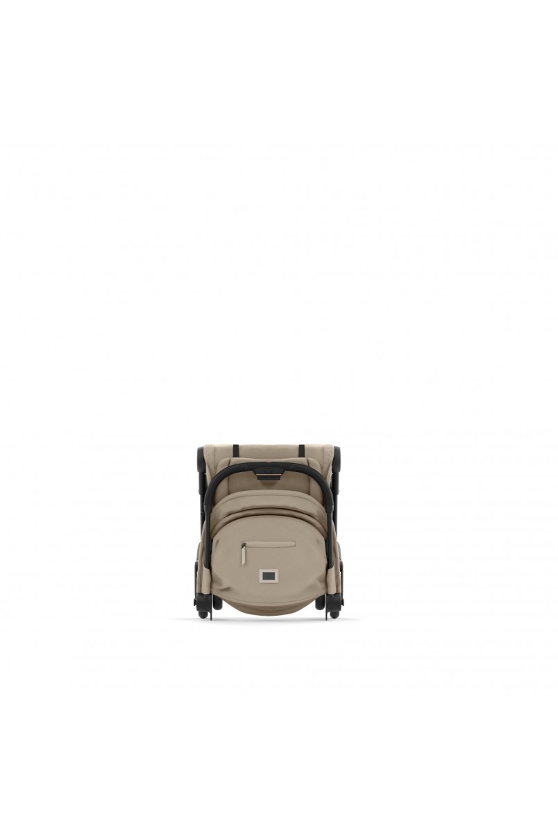 Коляска Coya Matt Black Cozy Beige