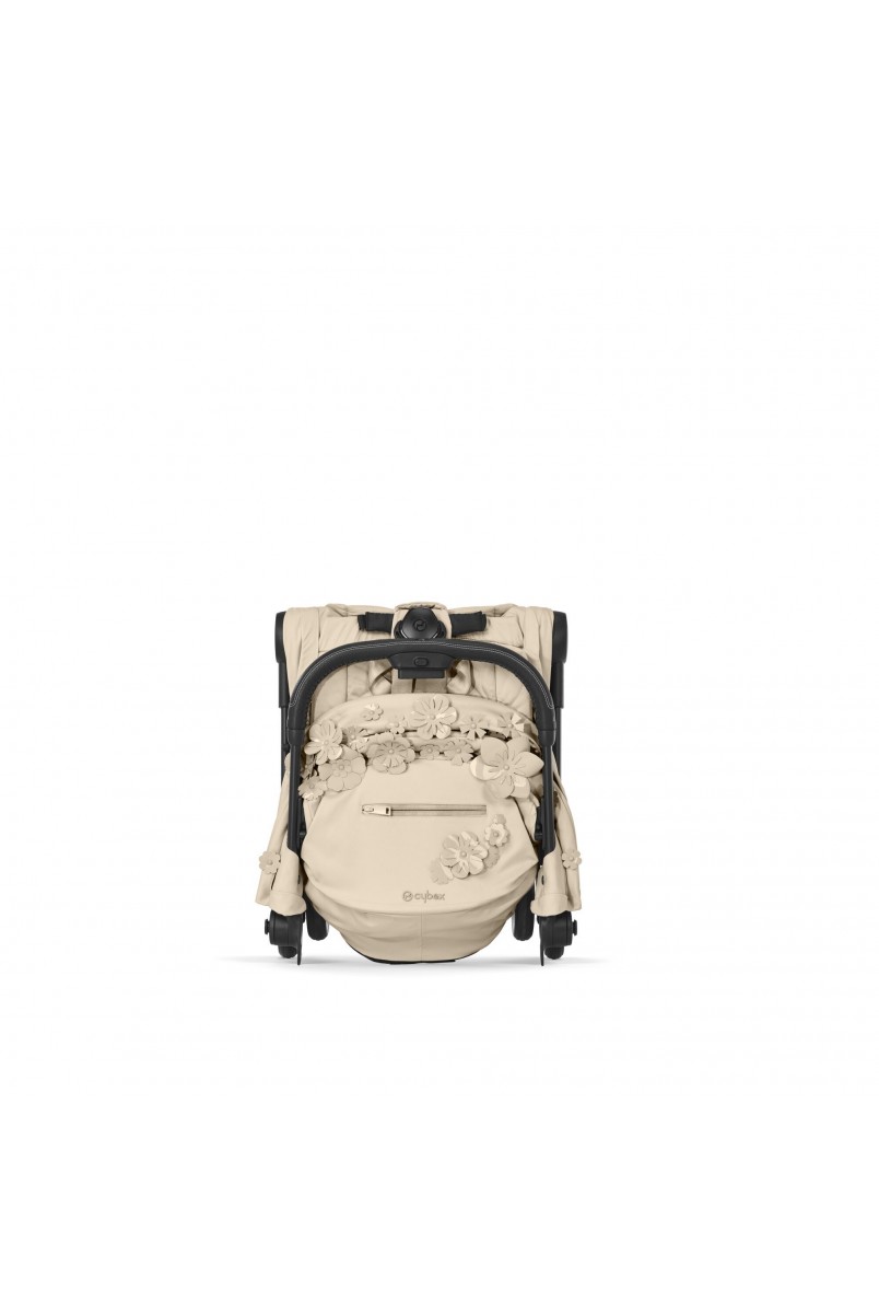Коляска Coya Simply Flowers Beige
