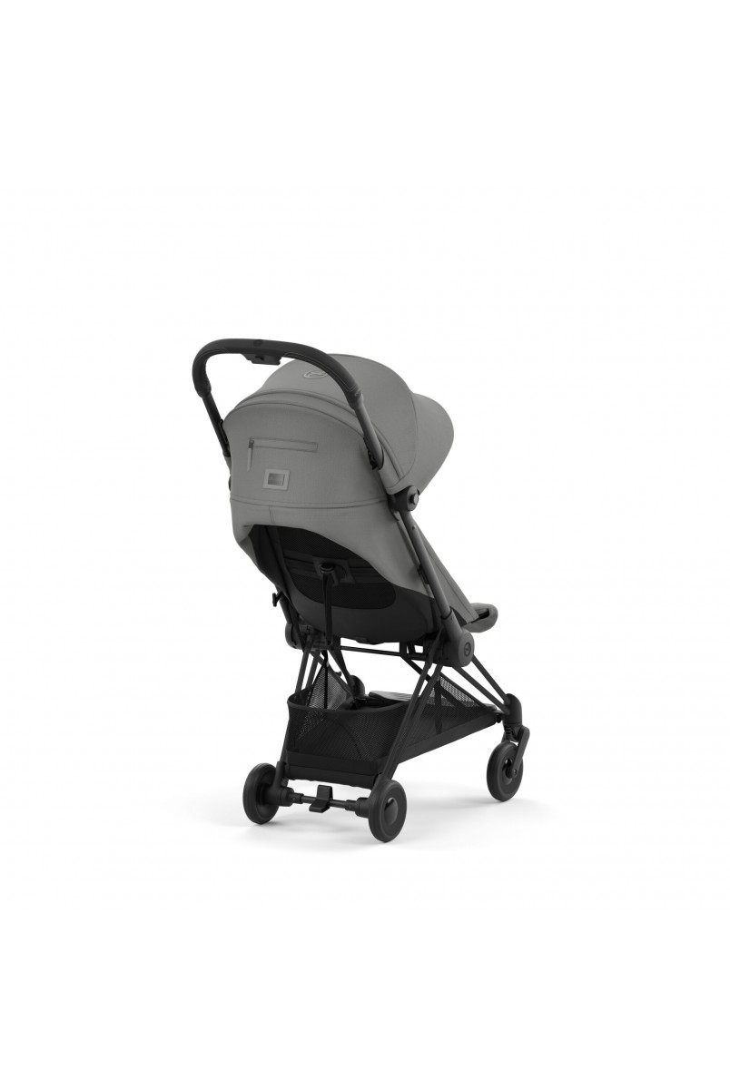 Коляска Coya Matt Black Mirage Grey