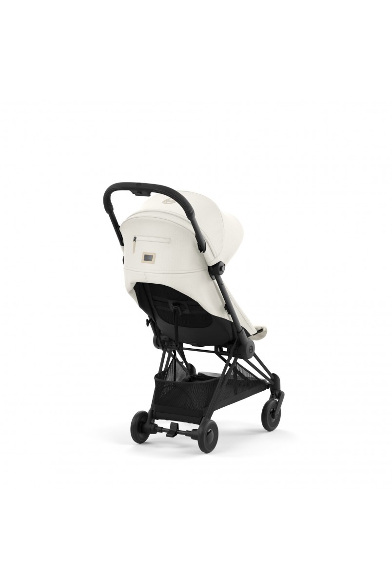 Коляска Coya Matt Black Off White