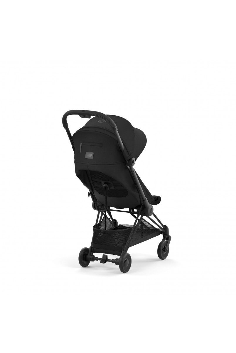 Коляска Coya Matt Black Sepia Black