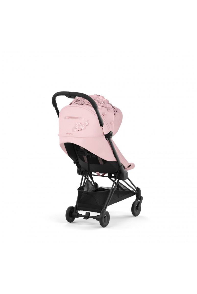 Коляска Coya Simply Flowers Pink