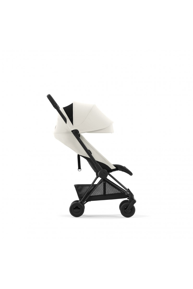 Коляска Coya Matt Black Off White