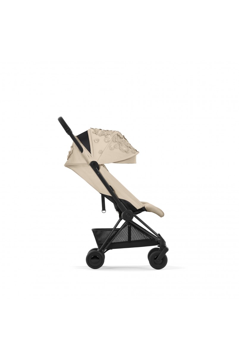 Коляска Coya Simply Flowers Beige