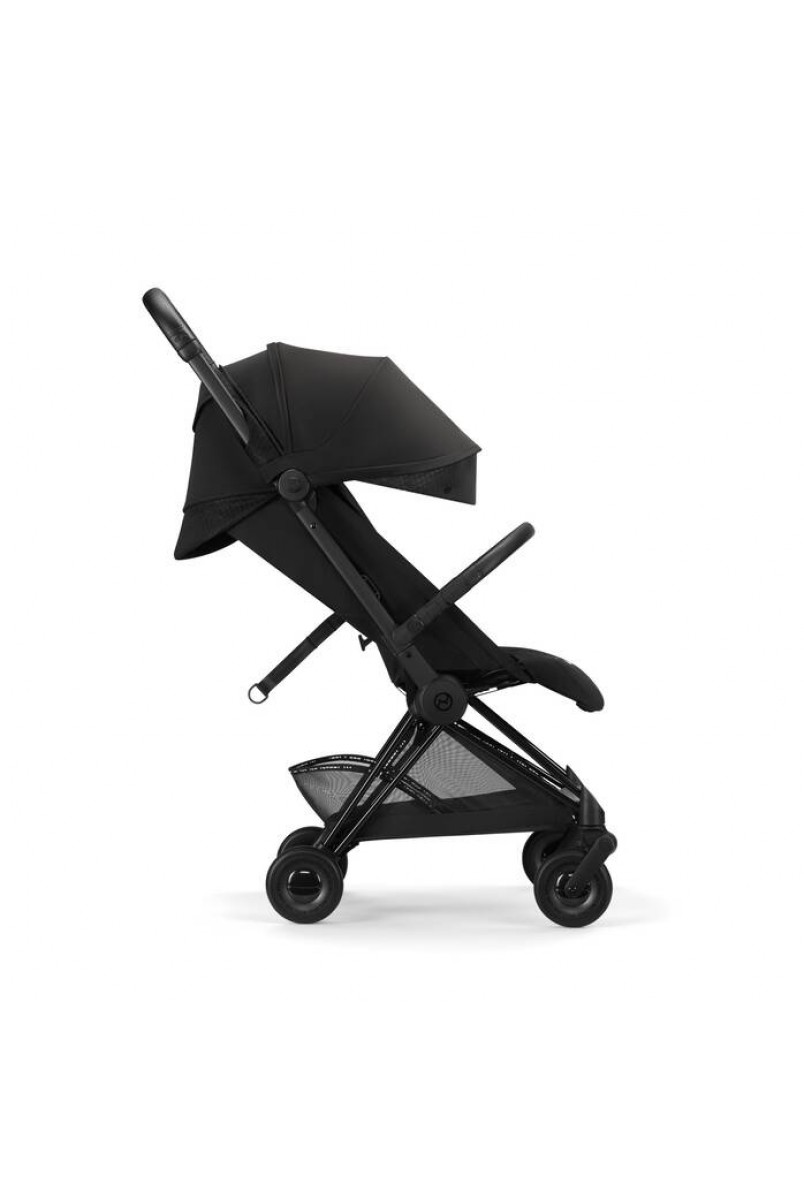 Коляска Coya Urban Mobility Black (з бампером та дощовиком)