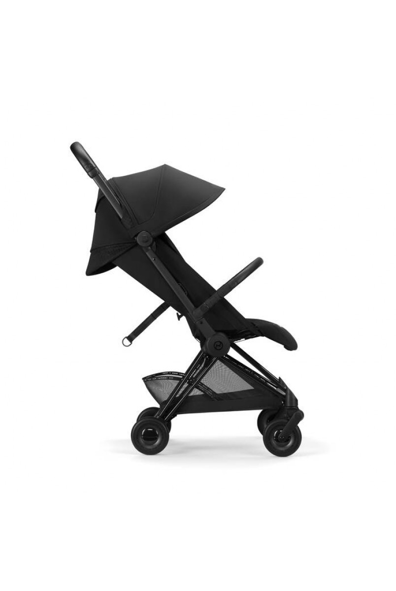 Коляска Coya Urban Mobility Black (з бампером та дощовиком)