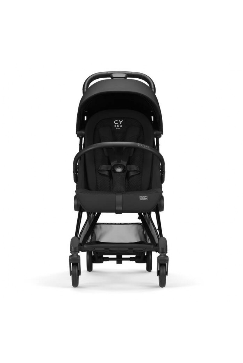 Коляска Coya Urban Mobility Black (з бампером та дощовиком)