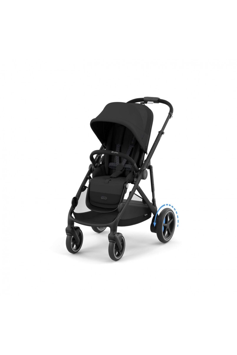 Коляска eGazelle S BLK Moon Black