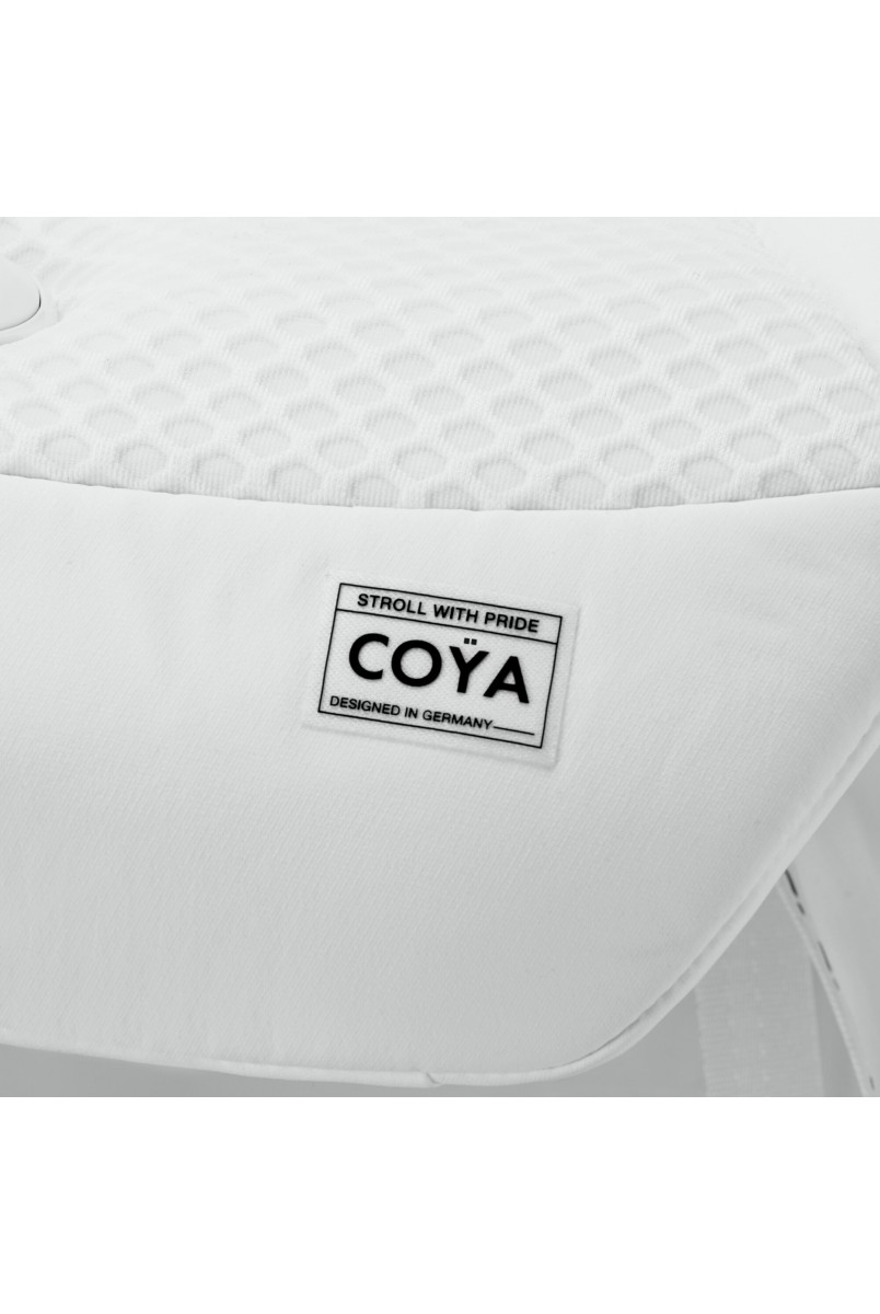 Коляска Coya Urban Mobility White (з бампером та дощовиком)