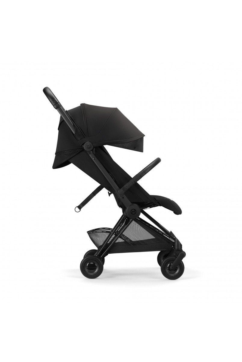 Коляска Coya Urban Mobility Black (з бампером та дощовиком)