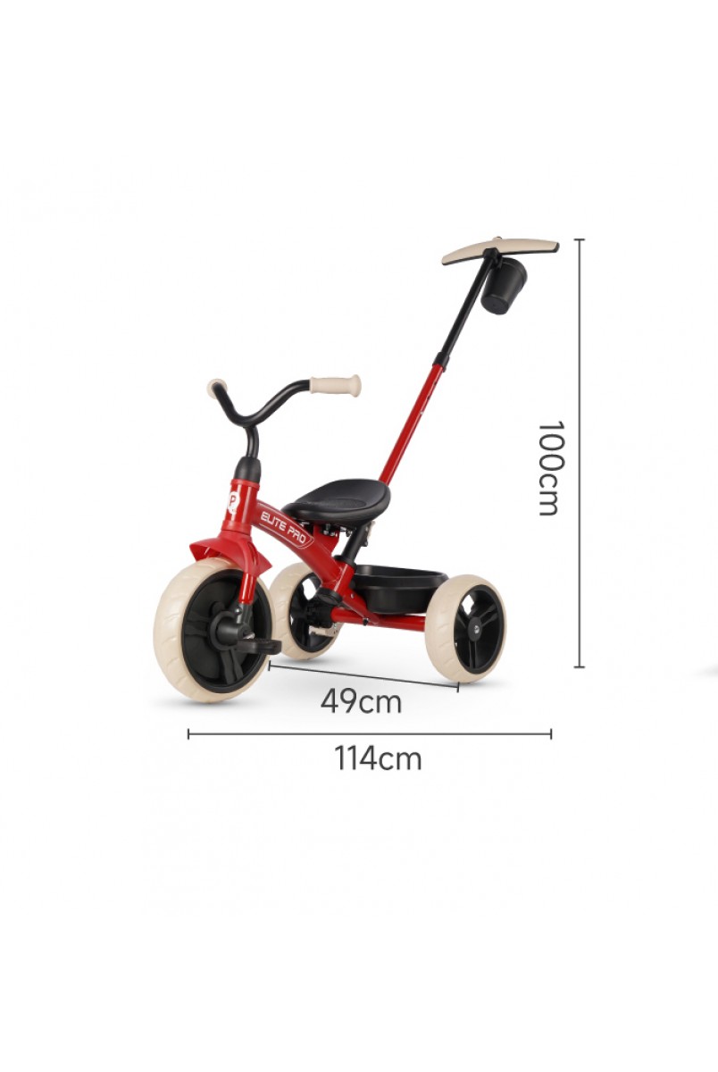 Велосипед триколісний дитячий Elite Pro Red