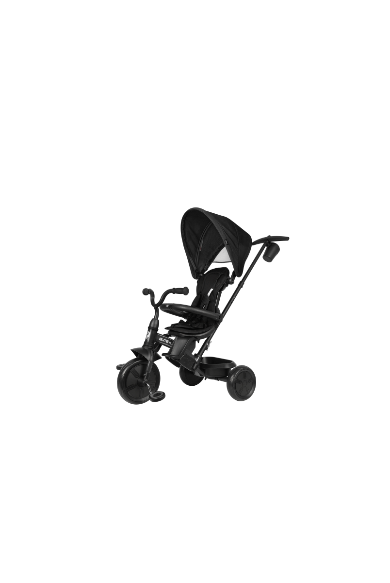 Велосипед триколісний дитячий Elite Platinum Black