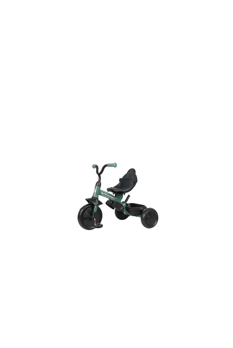 Велосипед триколісний дитячий Elite Platinum Green