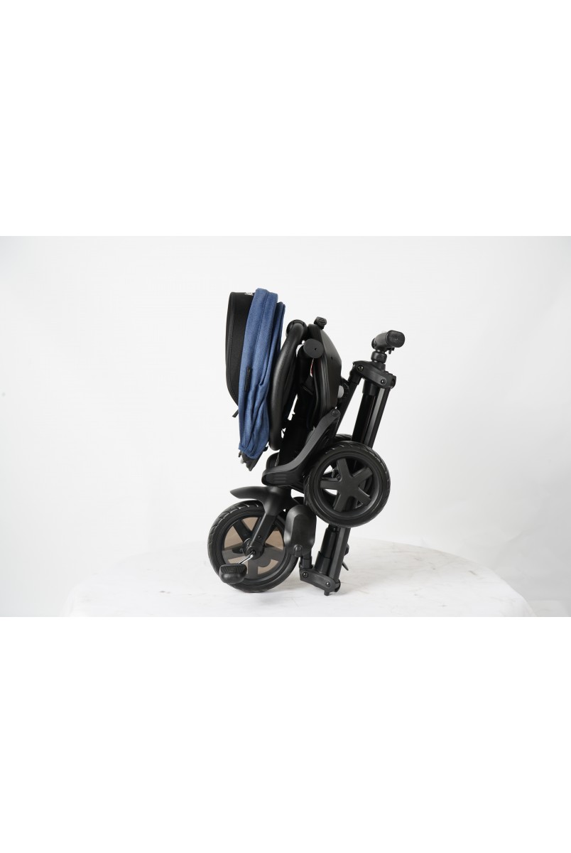 Велосипед складаний триколісний дитячий Nova Niello Blue