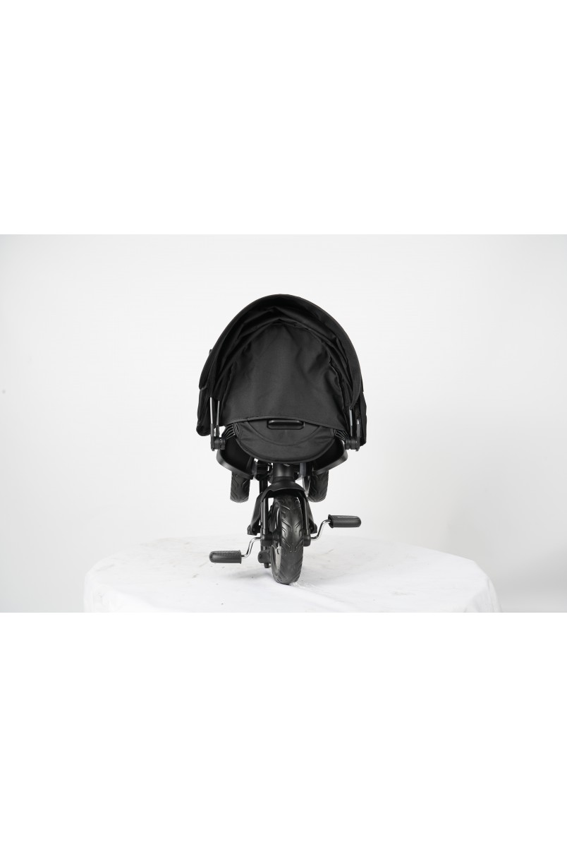 Велосипед складаний триколісний дитячий Nova Niello Black