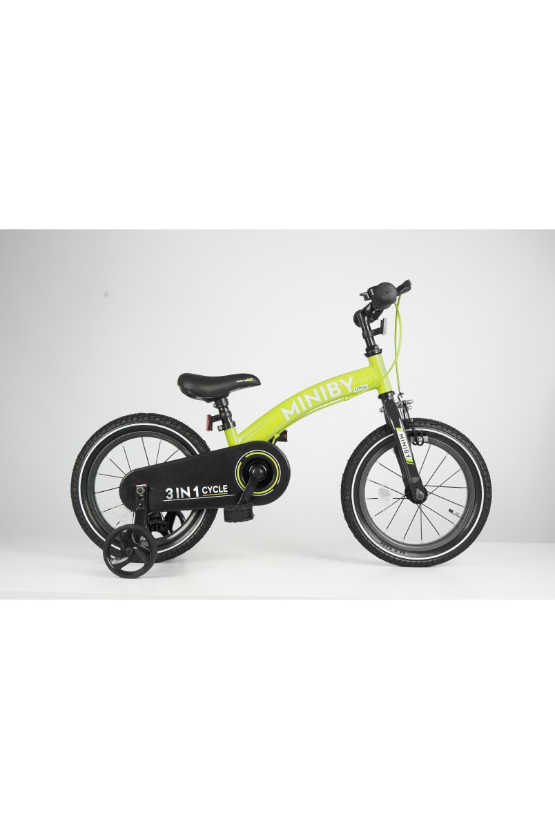 Велосипед - біговел Miniby 3в1 Green