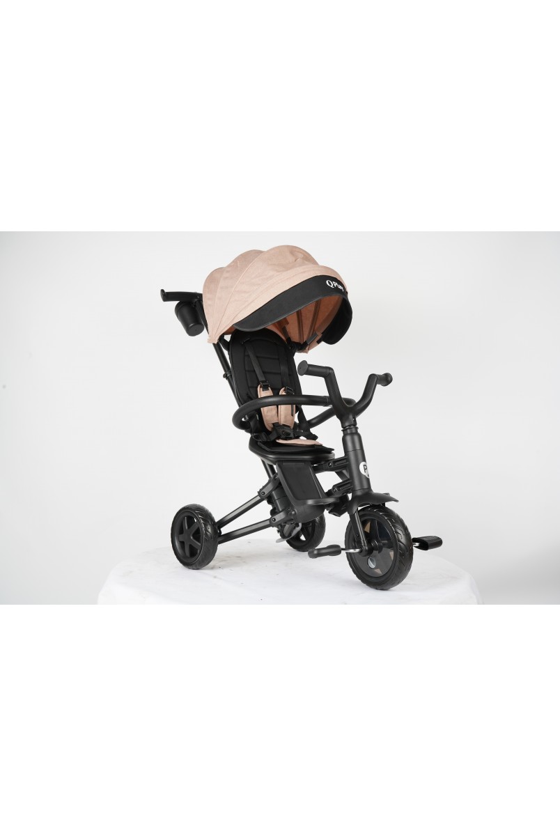 Велосипед складаний триколісний дитячий Nova Niello Beige