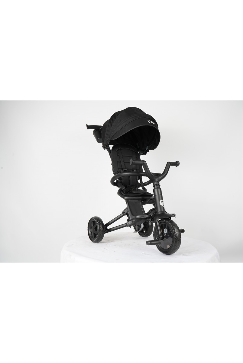Велосипед складаний триколісний дитячий Nova Niello Black