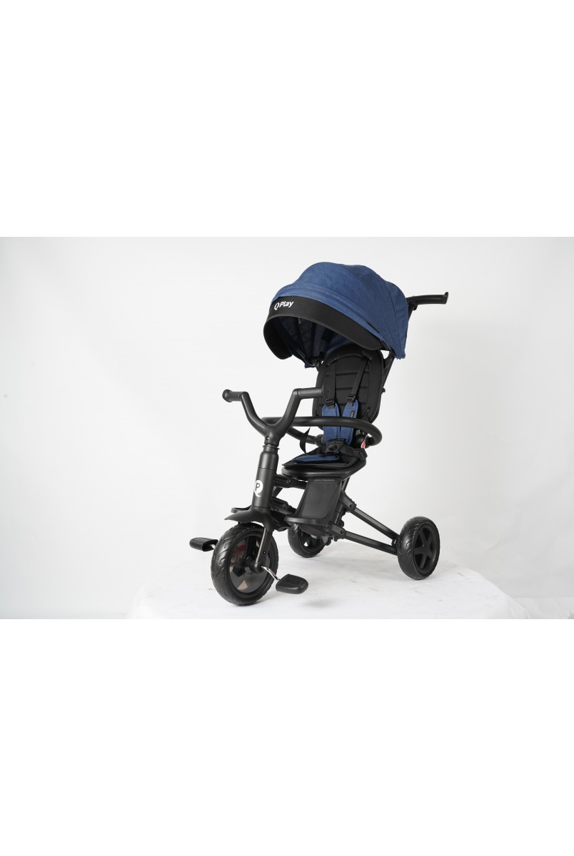 Велосипед складаний триколісний дитячий Nova Niello Blue